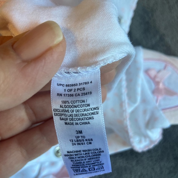 NWT - Little Me - 3 month, baby sleeper and hat. - Picture 7 of 7